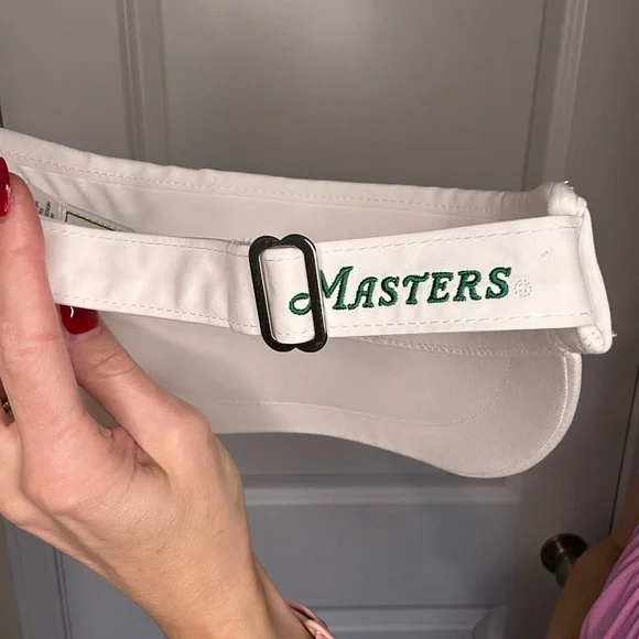White Masters Golf Visor - Picture 2 of 4